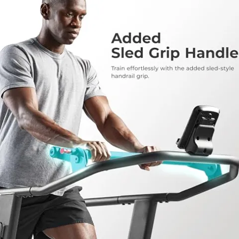 Sunny Health & Fitness Manual Treadmill Black