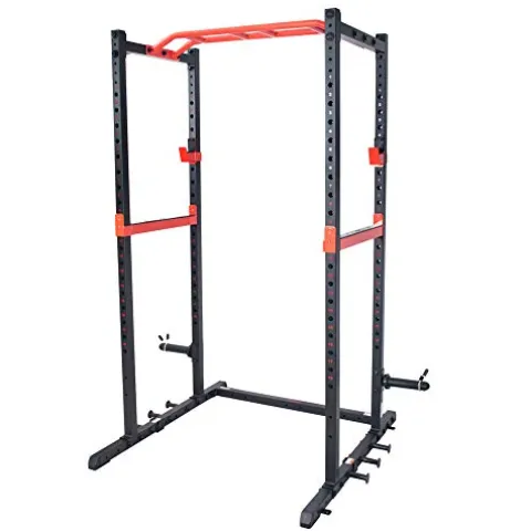 Sunny Health & Fitness Power Zone Strength Rack Power Cage – SF-XF9925 Black