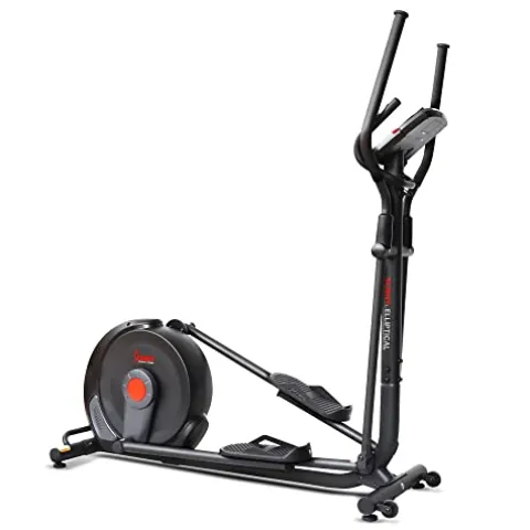 Sunny Health & Fitness Power Stride SMART Elliptical Trainer Black