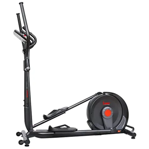 Sunny Health & Fitness Power Stride SMART Elliptical Trainer Black