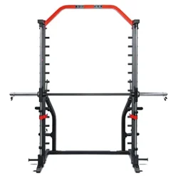 Sunny Health & Fitness Premium Squat Smith Machine Black