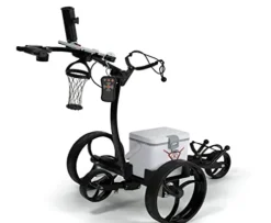 Super E Caddy The Pro Wireless Remote Control Electric Golf Cart Black