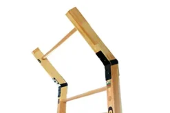 Suples® Wall Stall Bars Pull Up Push Up Strength Training Core Bar Workout MMA Wrestling UFC Judo Training Bars Black Orange