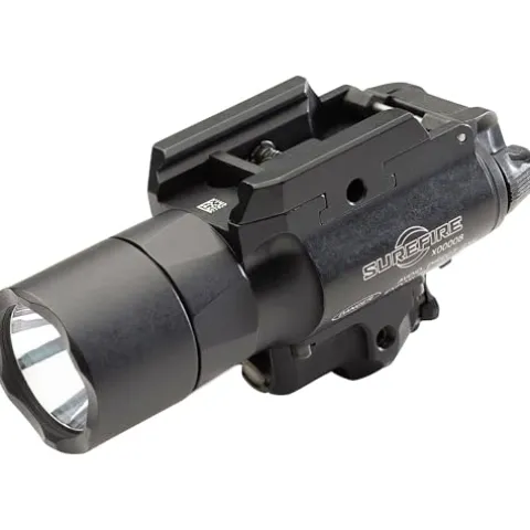 SureFire X400T High-Candela LED WeaponLight with Green Laser Black