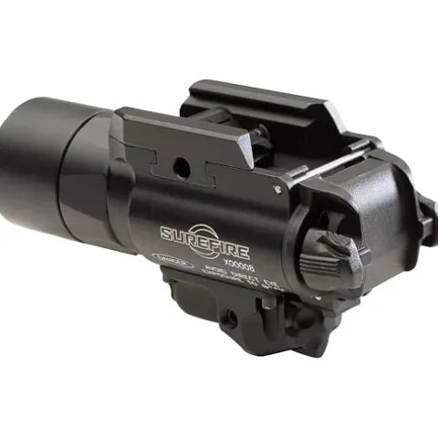 SureFire X400T High-Candela LED WeaponLight with Green Laser Black