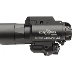 SureFire X400T High-Candela LED WeaponLight with Green Laser Black