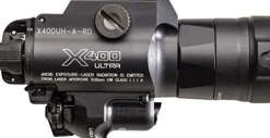 SureFire X400UH Ultra Weaponlight 600 Lumens Red Laser