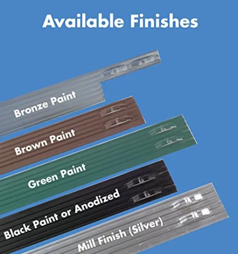 Sure-Loc 1/8″ x 4″ x 8′ Professional Aluminum Landscape Edging Black