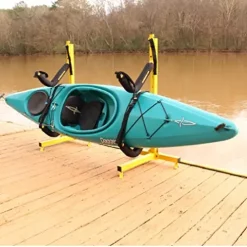 Suspenz Kayak Storage Rack Yellow