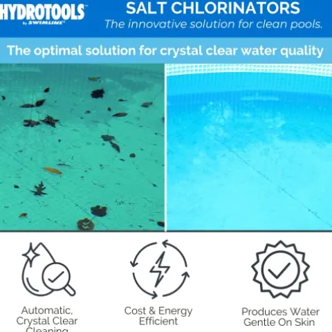 Swimline Hydrotools 87640 Salt Chlorine Generator (40K Gal)