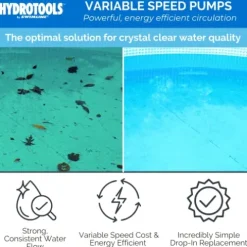 Swimline Hydrotools Variable Speed Pool Pump Beige