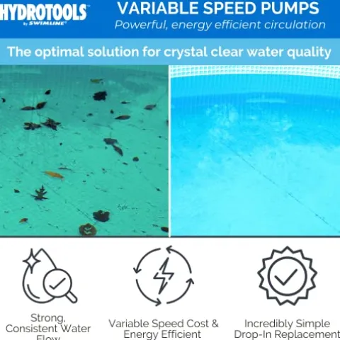 Swimline Hydrotools Variable Speed Pool Pump Beige