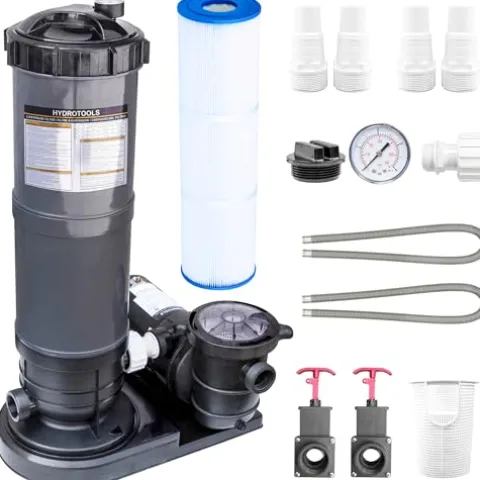 Swimline Sure-Flo Cartridge Filter System 1.2 THP Pump Multi