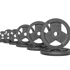 Synergee Cast Iron Weight Plates 260lb Set