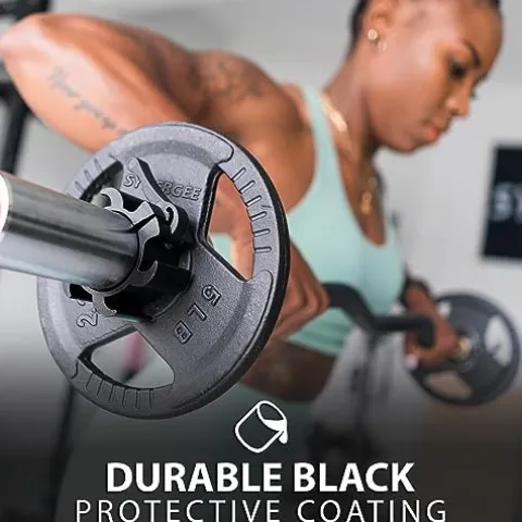 Synergee Cast Iron Weight Plates 260lb Set