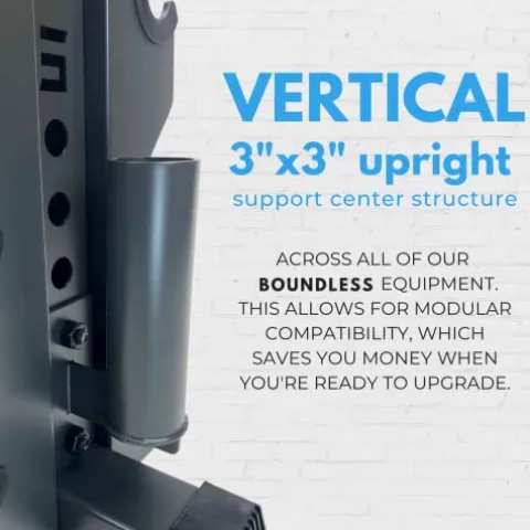 Synergy Custom Fitness 8-Tier Vertical Dumbbell Storage Rack – DBRK8 (Grey)