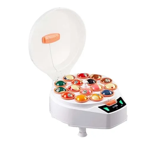 TABODD Automatic Billiard Cleaning Machine 180W Electric Snooker Polishing Washing Machine White #05