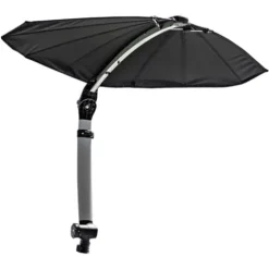 TACO Marine ShadeFin Mini with Bag & Kayak Mount Silver