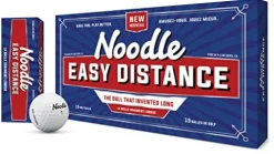 TaylorMade 2018 Noodle Easy Distance Golf Ball White Pack of 15