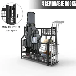 TBEONE Golf Storage Garage Organizer Rack