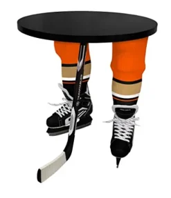 Team Tables Anaheim Hockey Table Black Table Top