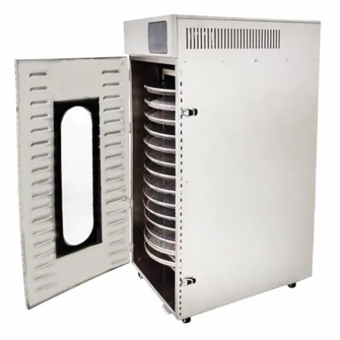 TECHTONGDA Commercial 16-Layer Food Dehydrator Rotary Dryer Stainless Steel