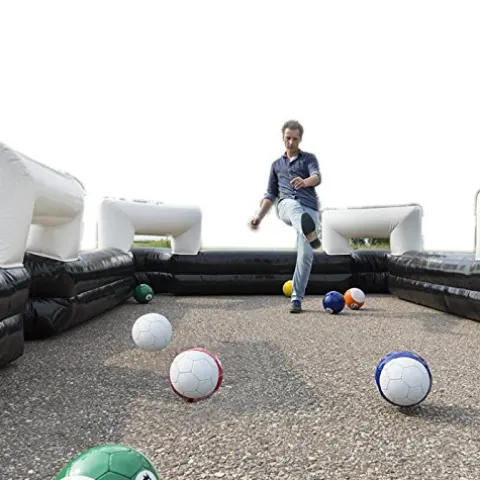 TECHTONGDA Inflatable Snooker Ball Foot Pool Table Game