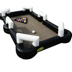 TECHTONGDA Inflatable Soccer Pool Backyard Game 16.4×9.8ft Football Field Table