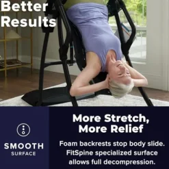 Teeter FitSpine LX9 Inversion Table Black