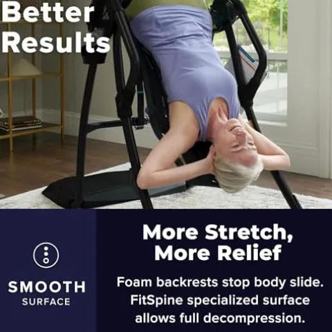 Teeter FitSpine LX9 Inversion Table Black