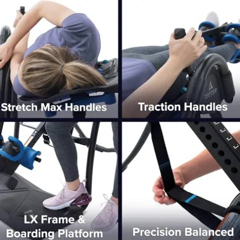 Teeter FitSpine LX9 Inversion Table Black