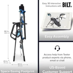 TEETER FitSpine X3 Inversion Table Grey