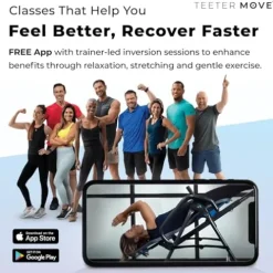 TEETER FitSpine X3 Inversion Table Grey