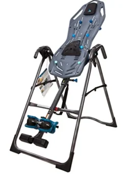 Teeter FitSpine X3A Inversion Table with 8‑Point Floating Suspension, T‑Pin Ankle Lock System