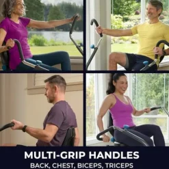 Teeter FreeStep LT1 Recumbent Cross Trainer and Elliptical Black