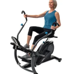 Teeter FreeStep Recumbent Cross Trainer and Elliptical (LT3) Black