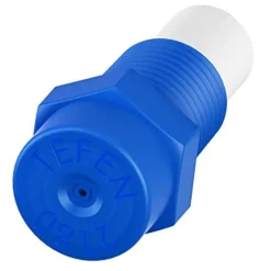 Tefen Plastic Fogger Misting Nozzles with Poly Filter 1/8″ NPT 1.5GPH 1000 Pack Blue