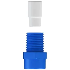 Tefen Plastic Fogger Misting Nozzles with Poly Filter 1/8″ NPT 1.5GPH 1000 Pack Blue