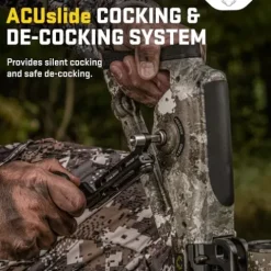 TenPoint Flatline 460 Oracle X Crossbow Black – 460 FPS, Burris Rangefinding Scope, ACUslide System