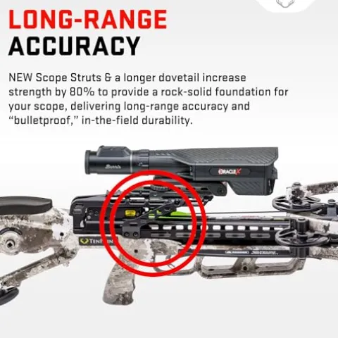 TenPoint Stealth 450 Oracle X Crossbow 450 FPS Veil Alpine