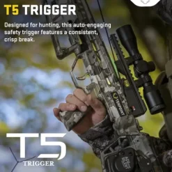 TenPoint Titan 400 Compact Profile Crossbow with T5 Trigger, Bow Hook, ACUdraw Silent, Pro-View 400 Scope Vektra