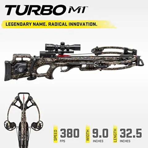 TenPoint Turbo M1 Crossbow with ACUdraw Pro and Pro-View Scope Multi