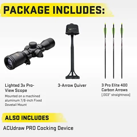 TenPoint Turbo M1 Crossbow with ACUdraw Pro and Pro-View Scope Multi