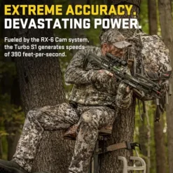 TenPoint Turbo S1 Crossbow Moss Green 390 FPS with RangeMaster Pro Scope & ACUslide System