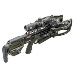TenPoint TX 440 Crossbow Moss Green – 440 FPS, ACUslide MAXX, EVO-X Elite Scope & CenterPunch HPX Arrows