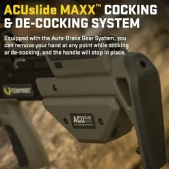 TenPoint TX 440 Crossbow Moss Green – 440 FPS, ACUslide MAXX, EVO-X Elite Scope & CenterPunch HPX Arrows