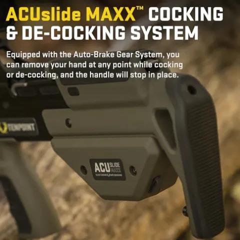 TenPoint TX 440 Oracle X Crossbow with Burris Rangefinder, ACUslide MAXX & Arrows Black