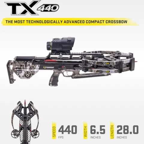 TenPoint TX 440 Xero Forward Draw Crossbow Vektra