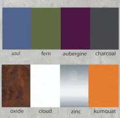 Terra Trellis Modern Bird Feeder with Obelisk Trellis Large Oxide