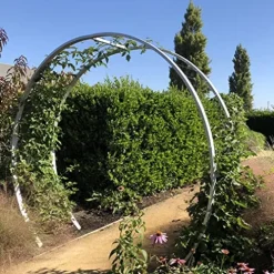 Terra Trellis Original Gracie Modern Arbor Moongate Oxide